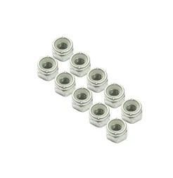 Гайка М20х1,5 высокая с белым нейлоновым кольцом цинк Гайка М20х1,5 высокая с белым нейлоновым кольцом цинк